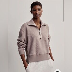 Varley Roselle Half Zip Fleece in Sphinx | women’s small
